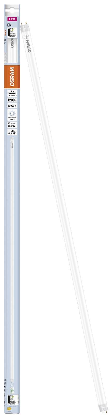 OSRAM HOMELIGHTING LED-Röhre EEK: E (A - G) G13 Röhrenform T8 10 W = 30 W Neutralweiß (Ø x L) 26.80 mm x 908 mm 1 St.
