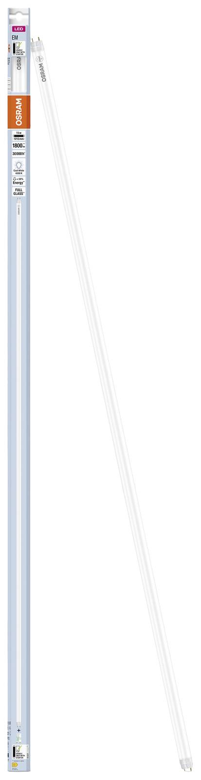 OSRAM HOMELIGHTING LED-Röhre EEK: E (A - G) G13 Röhrenform T8 15 W = 36 W Neutralweiß (Ø x L) 26.80 mm x 1213 mm 1 St.