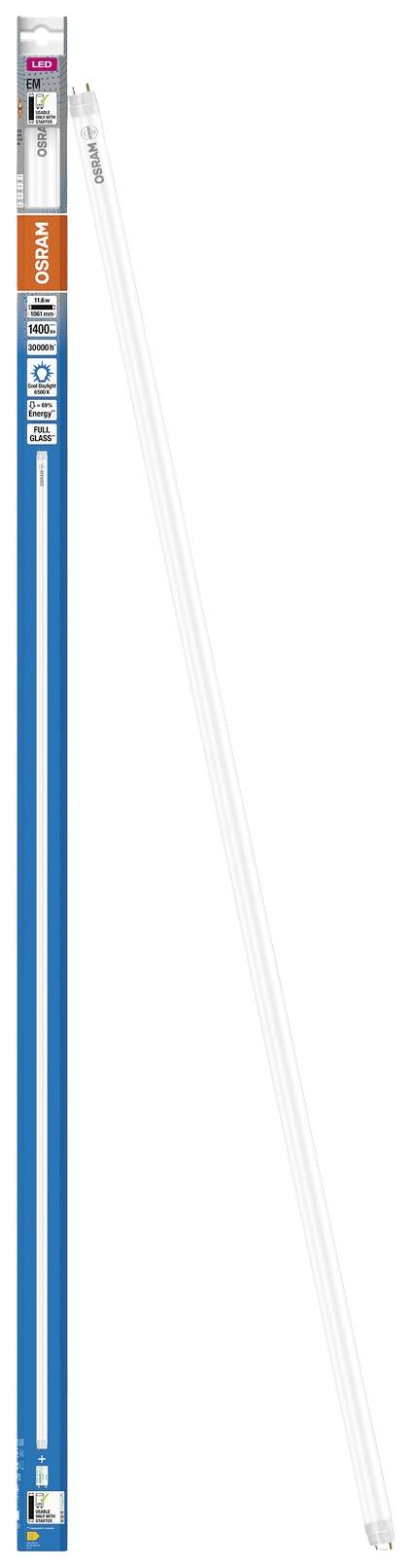 OSRAM HOMELIGHTING LED-Röhre EEK: E (A - G) G13 Röhrenform T8 11.6W = 38W Kaltweiß (Ø x L) 26.80mm x 1061mm 1St.