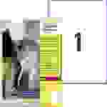 Avery-Zweckform B4775-50 Etiquette universelles 210 x 297 mm film de polyéthylène blanc 50 pc(s) fixation permanente imprimante