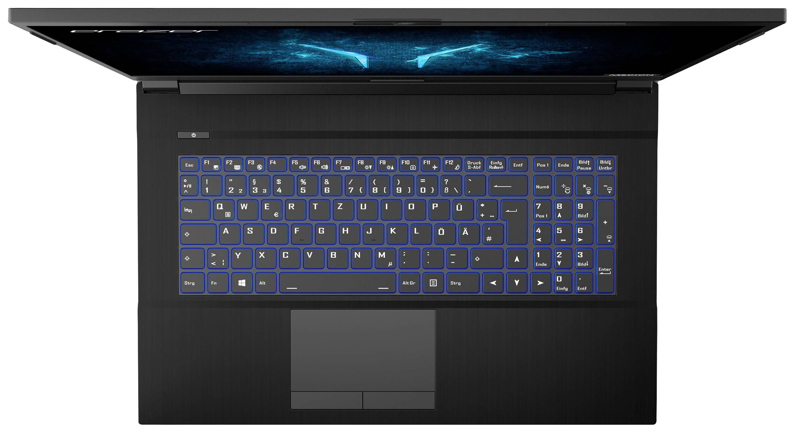 Medion Gaming Notebook Erazer Defender P10 43.9 cm (17.3 Zoll) Full HD Intel® Core™ i5 10300H 16 GB RAM 1 TB SSD Deutsch, QWERTZ Schwarz 3