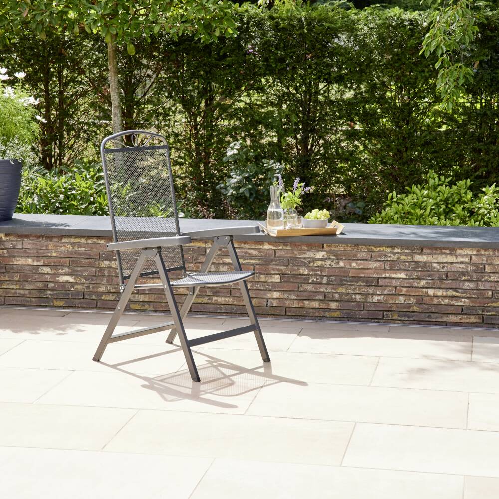 Siena Garden 2213304 Elda Klappsesessel matt-anthrazit Streckmetall