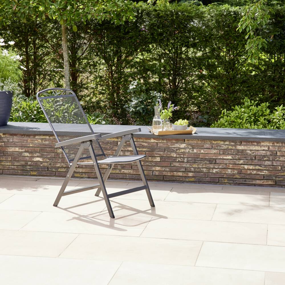 Siena Garden 2213304 Elda Klappsesessel matt-anthrazit Streckmetall