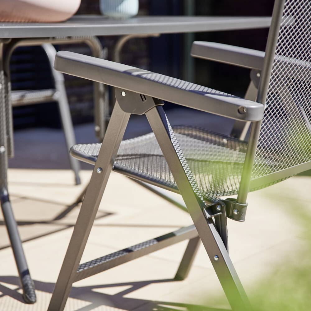 Siena Garden 2213304 Elda Klappsesessel matt-anthrazit Streckmetall