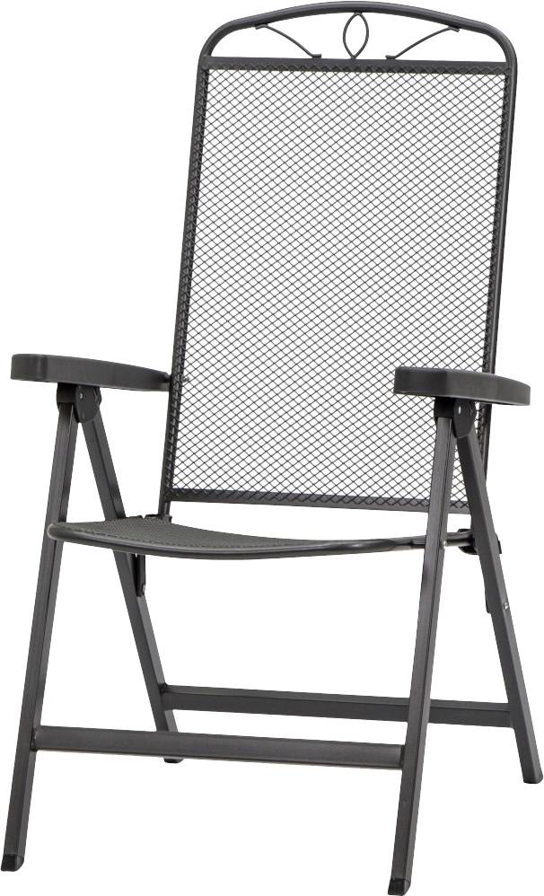 Siena Garden 2213304 Elda Klappsesessel matt-anthrazit Streckmetall