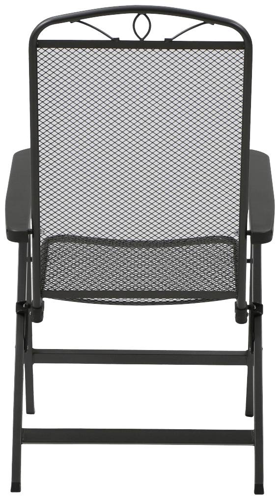 Siena Garden 2213304 Elda Klappsesessel matt-anthrazit Streckmetall