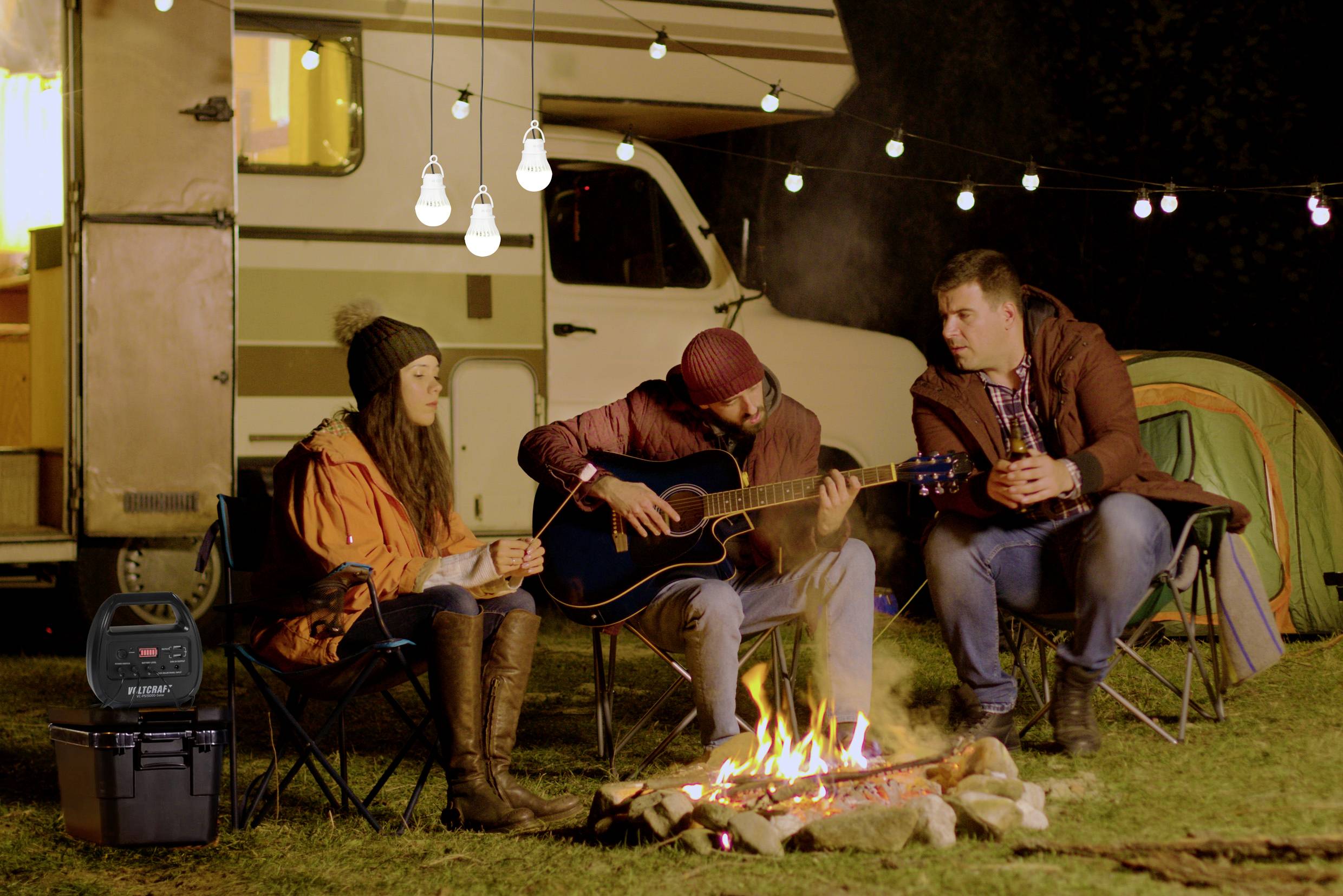 VOLTCRAFT VC-PS15000-Solar VC-14297675 Solar-Powerbank Ladestrom Solarzelle 0.51 A 3 W 15000 mAh