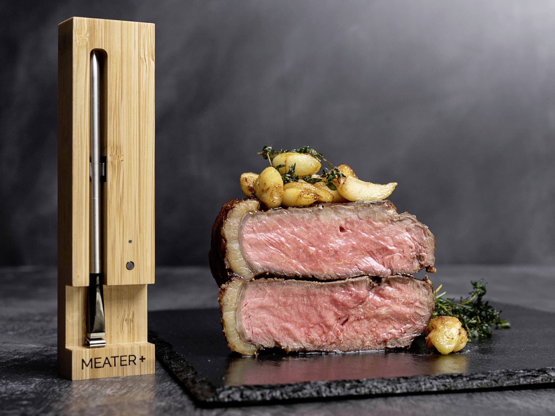 Meater Plus (50m range) Grillthermometer Holz
