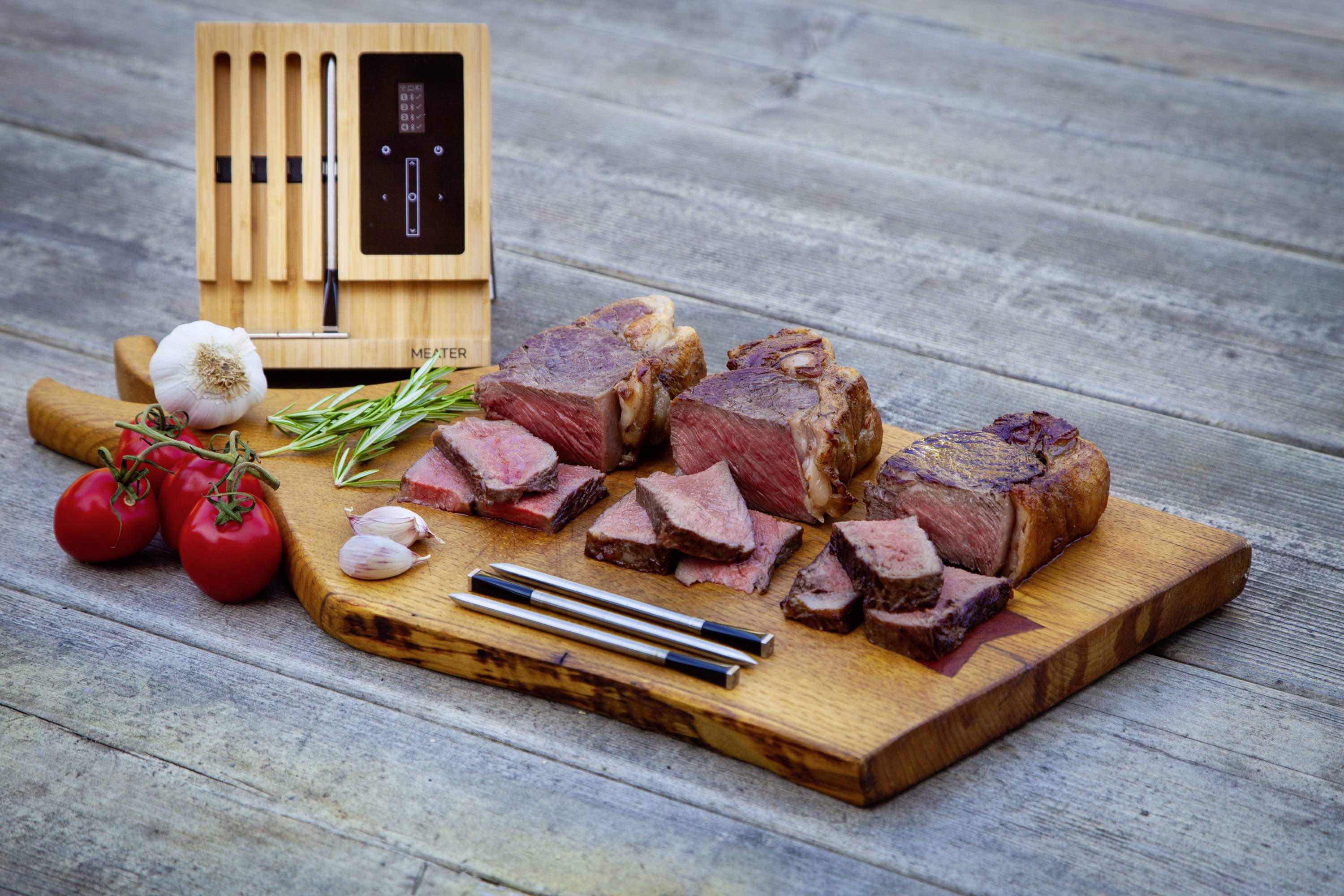 Meater Block Grillthermometer Holz