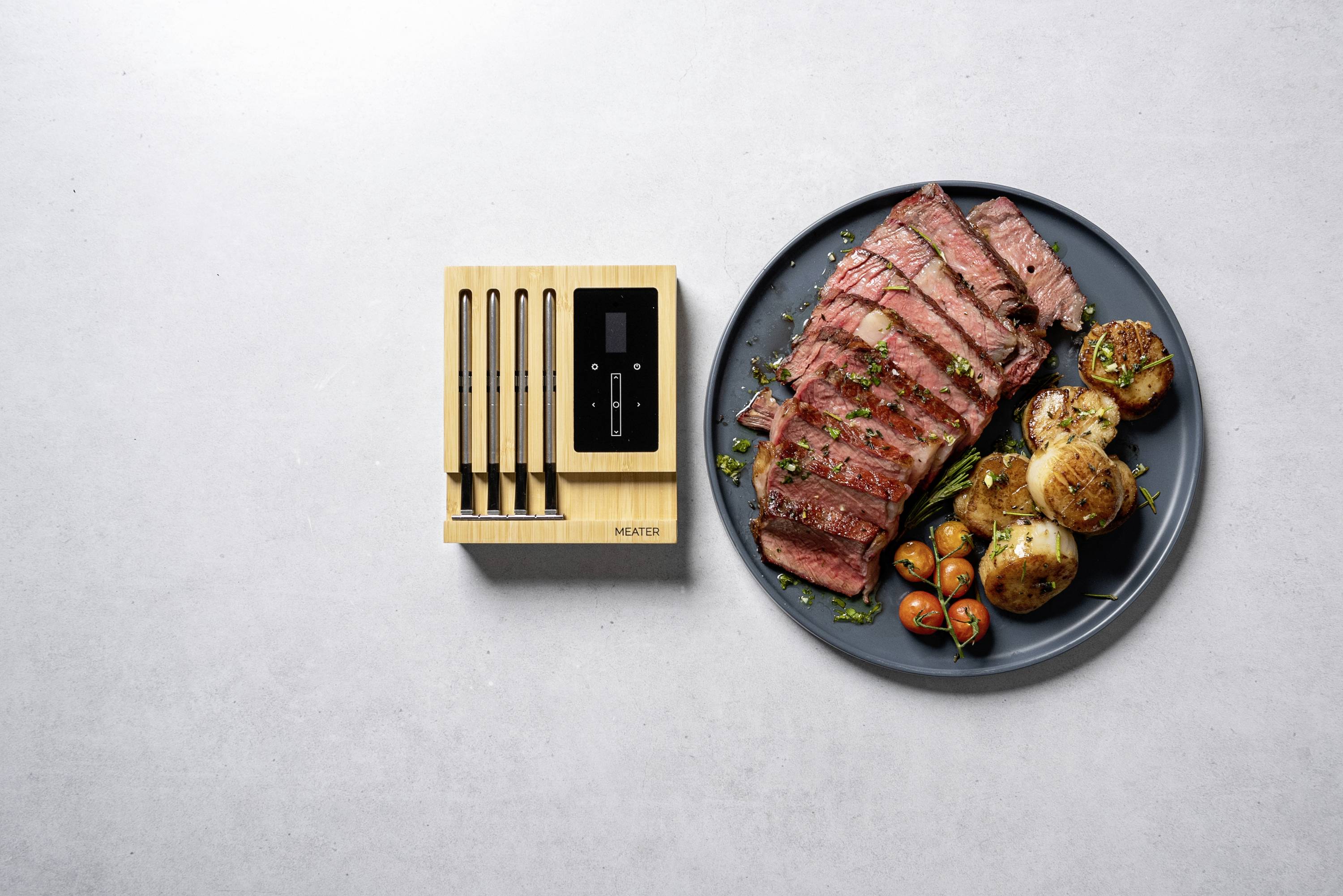 Meater Block Grillthermometer Holz