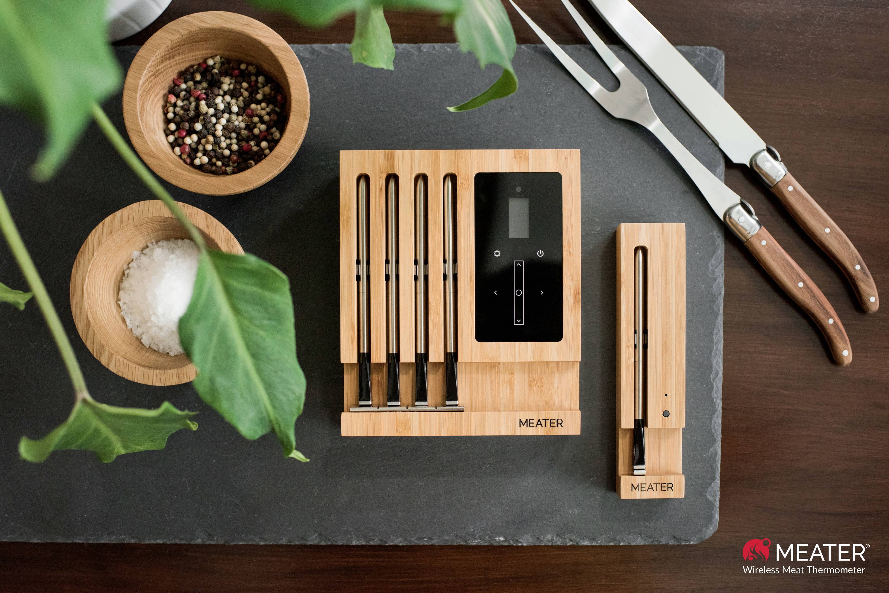 Meater Block Grillthermometer Holz