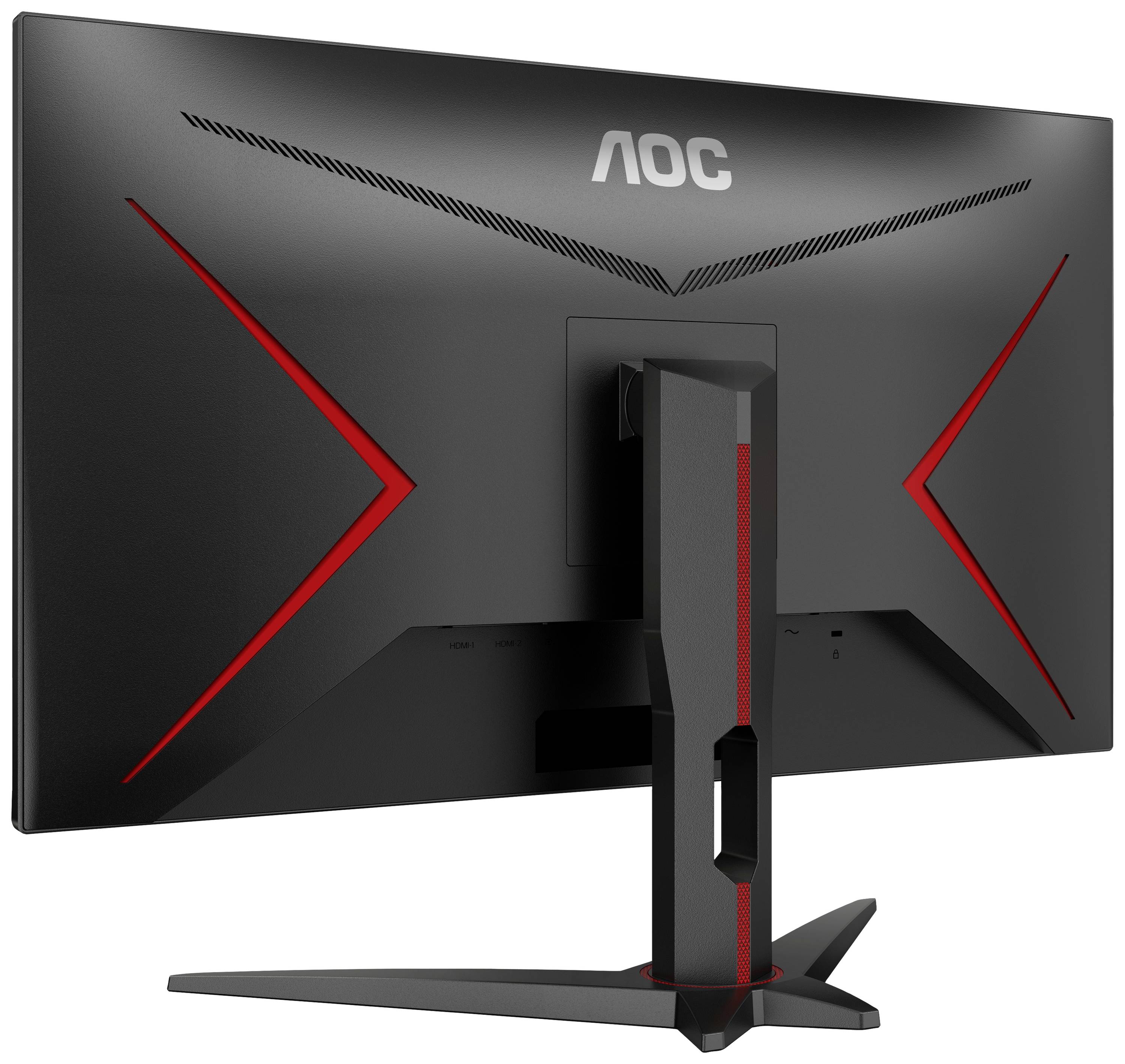 AOC U28G2AE/BK Gaming Monitor EEK G (A - G) 71.1 cm (28 Zoll) 3840 x 2160 Pixel 16:9 1 ms HDMI®, DisplayPort, Audio-Line-in, Kopfhörer (3.5 mm Klin