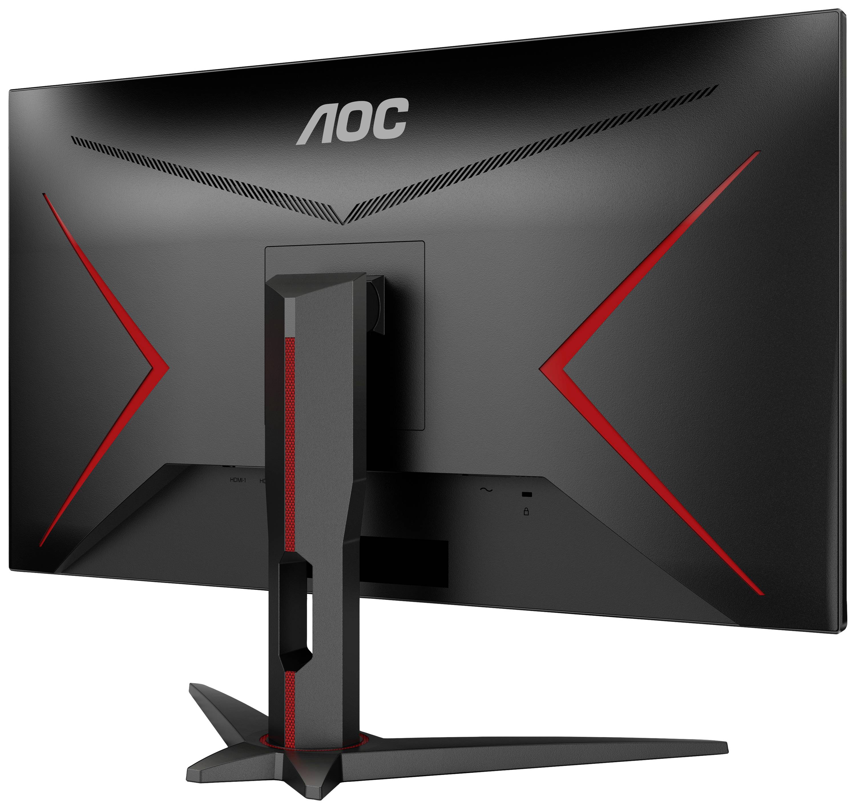 AOC U28G2AE/BK Gaming Monitor EEK G (A - G) 71.1 cm (28 Zoll) 3840 x 2160 Pixel 16:9 1 ms HDMI®, DisplayPort, Audio-Line-in, Kopfhörer (3.5 mm Klin