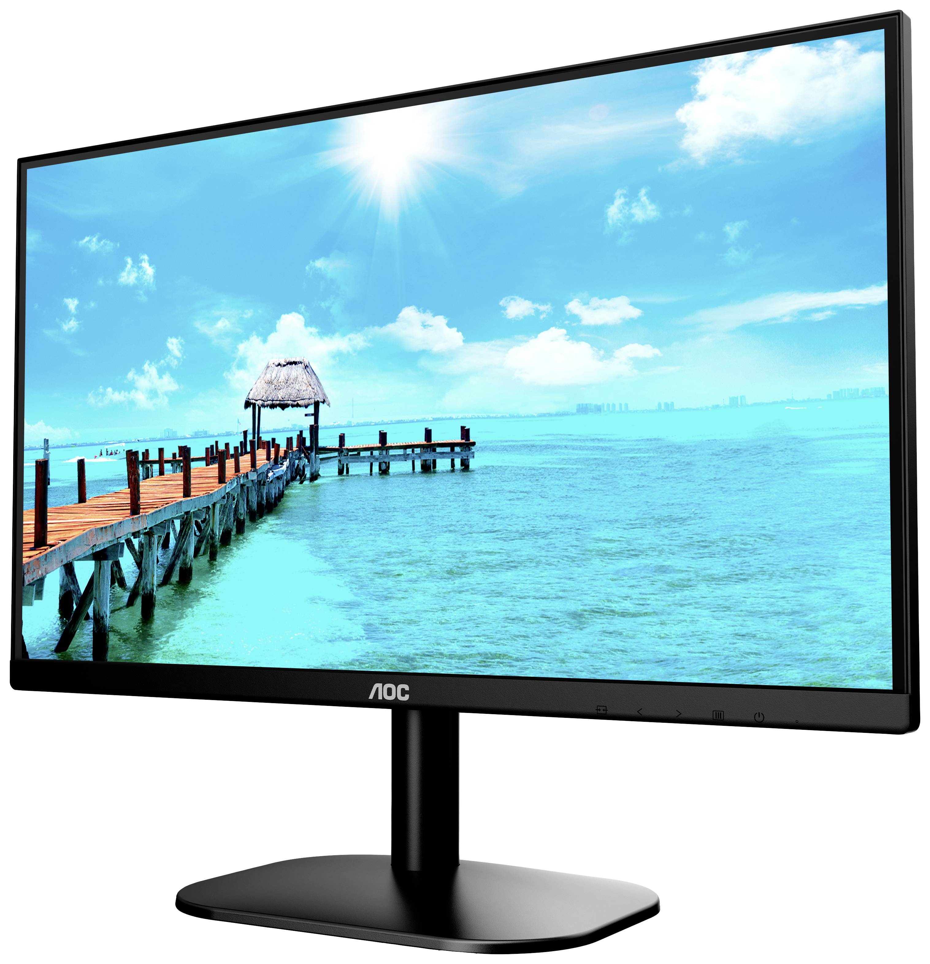 AOC 24B2XDAM LED-Monitor EEK E (A - G) 60.5cm (23.8 Zoll) 1920 x 1080 Pixel 16:9 4 ms VGA, HDMI®, DVI, Kopfhörer (3.5mm Klinke)