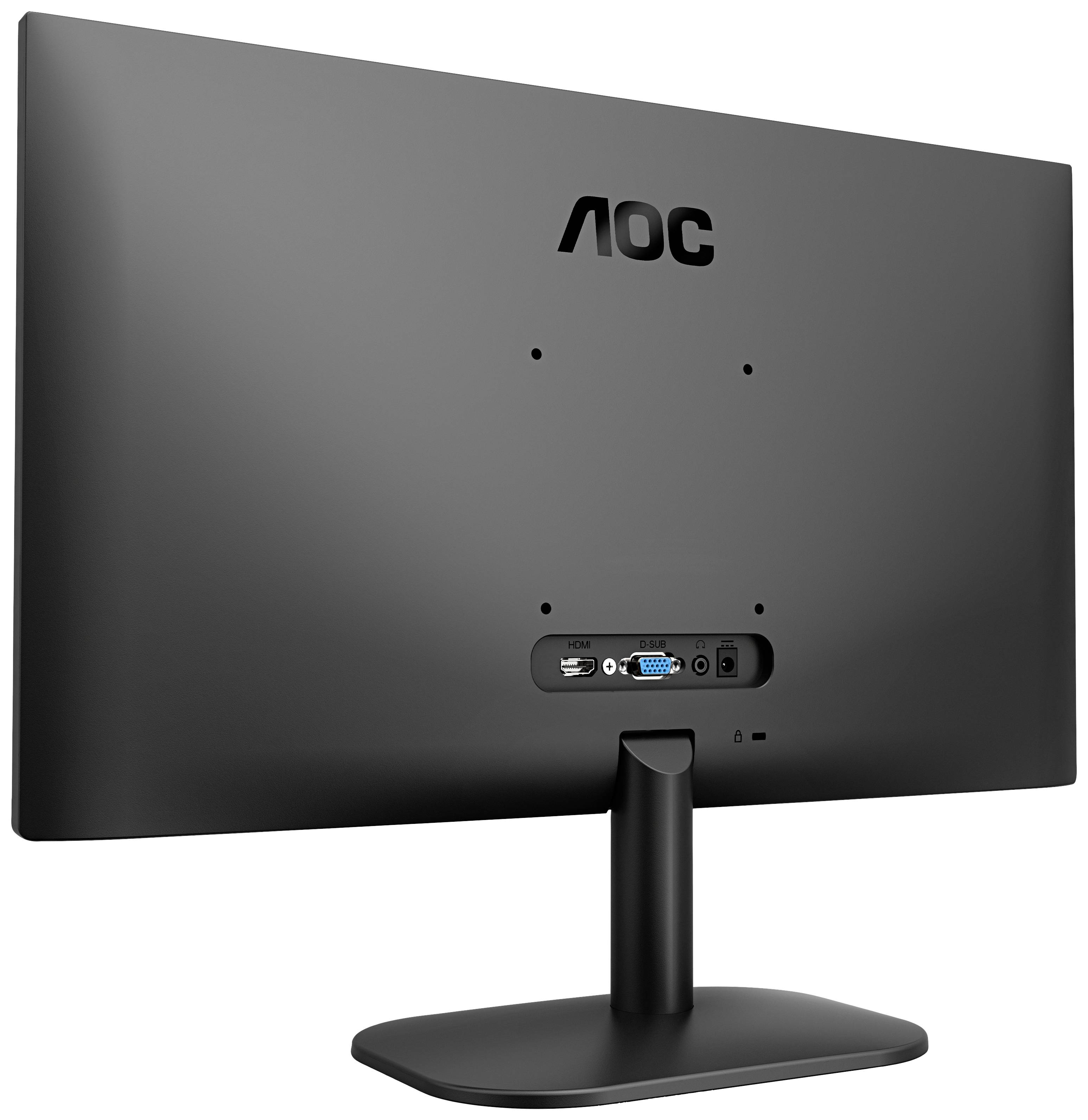 AOC 24B2XHM2 LED-Monitor EEK E (A - G) 60.5 cm (23.8 Zoll) 1920 x 1080 Pixel 16:9 4 ms VGA, HDMI®, Kopfhörer (3.5 mm Klinke) VA LCD