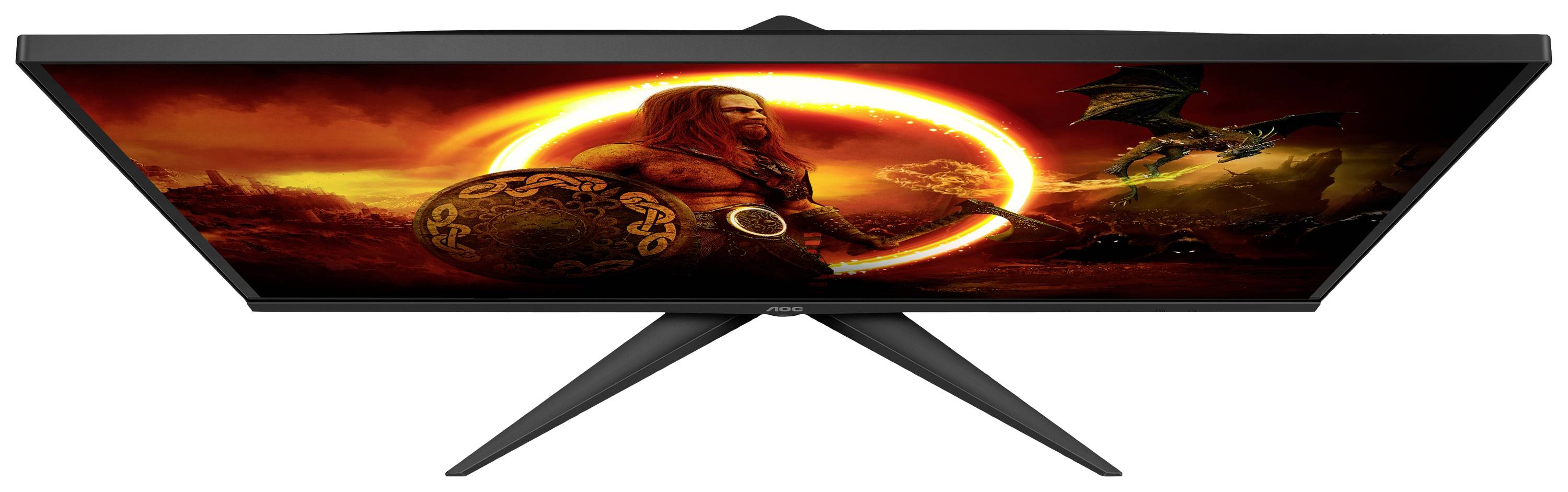 AOC 24G2SAE/BK Gaming Monitor EEK E (A - G) 60.5 cm (23.8 Zoll) 1920 x 1080 Pixel 16:9 1 ms Kopfhörer (3.5 mm Klinke), DisplayPort, HDMI® VA LCD