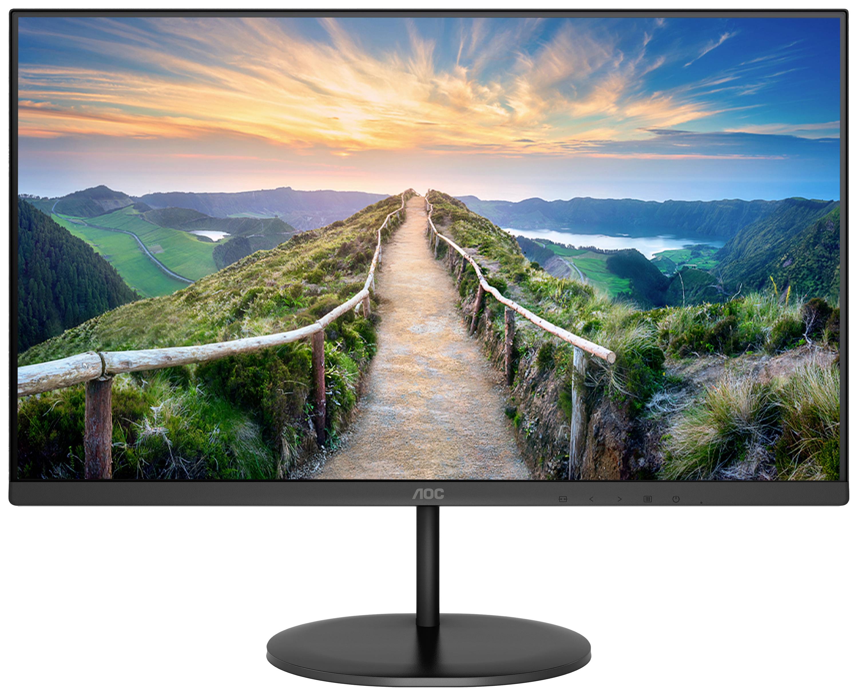 AOC Q27V4EA LED-Monitor EEK F (A - G) 68.6 cm (27 Zoll) 2560 x 1440 Pixel 16:9 4 ms HDMI®, DisplayPort, Kopfhörer (3.5 mm Klinke) IPS LCD