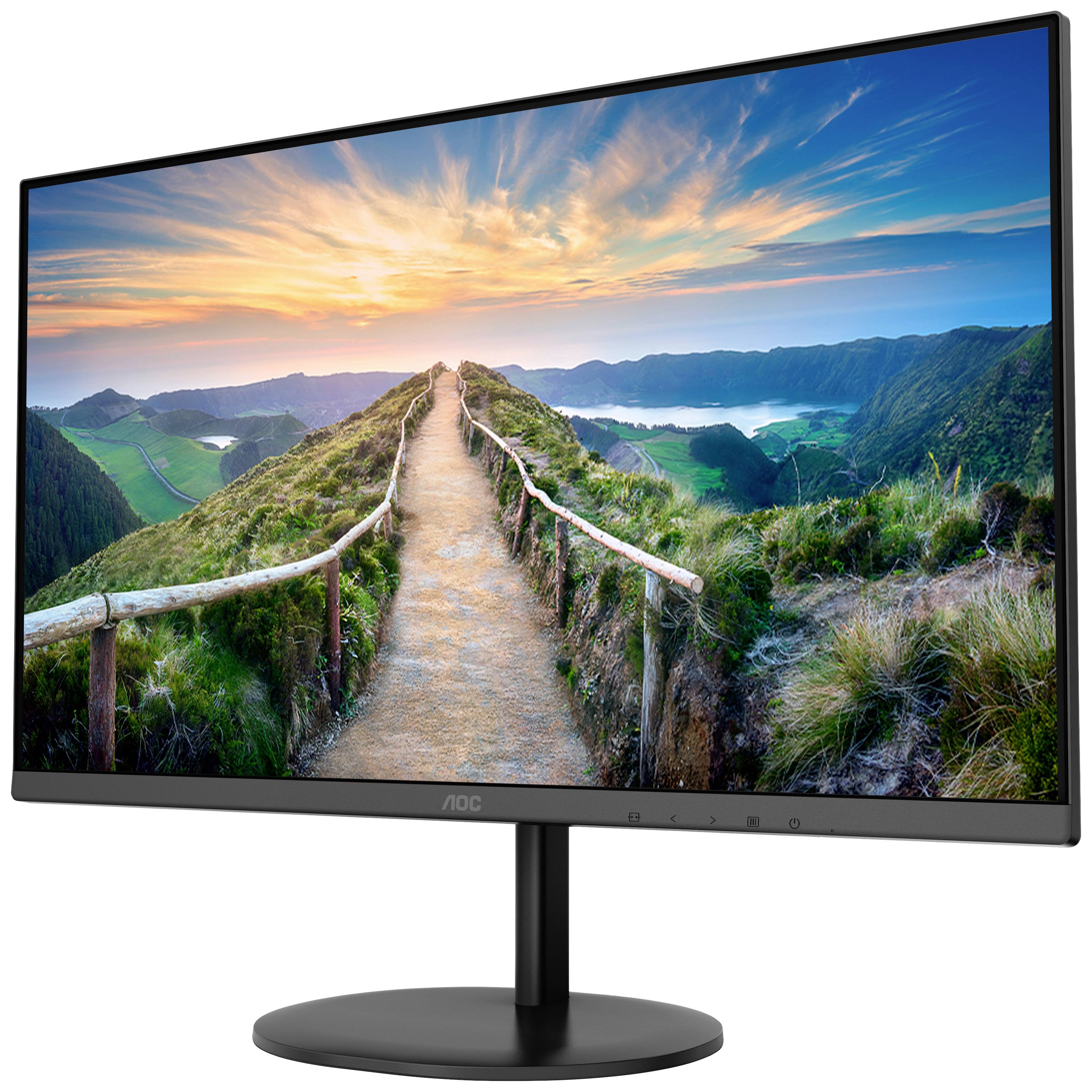 AOC Q27V4EA LED-Monitor EEK F (A - G) 68.6 cm (27 Zoll) 2560 x 1440 Pixel 16:9 4 ms HDMI®, DisplayPort, Kopfhörer (3.5 mm Klinke) IPS LCD