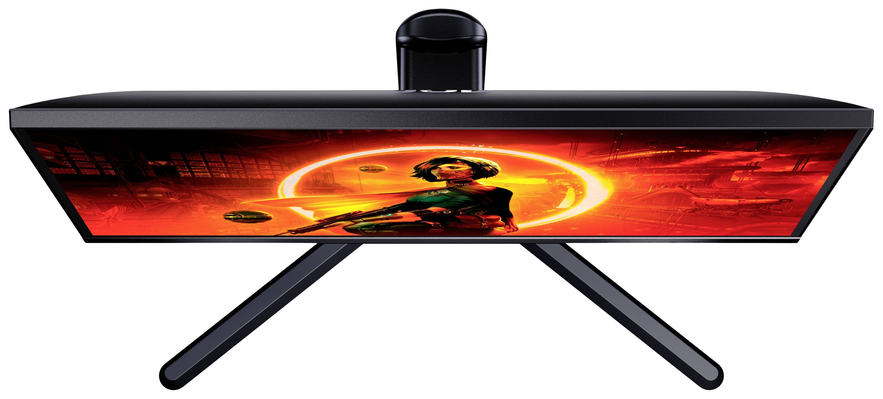 AOC 25G3ZM/BK Gaming Monitor EEK E (A - G) 62.2 cm (24.5 Zoll) 1920 x 1080 Pixel 16:9 1 ms HDMI®, DisplayPort, Kopfhörer (3.5 mm Klinke) VA LCD