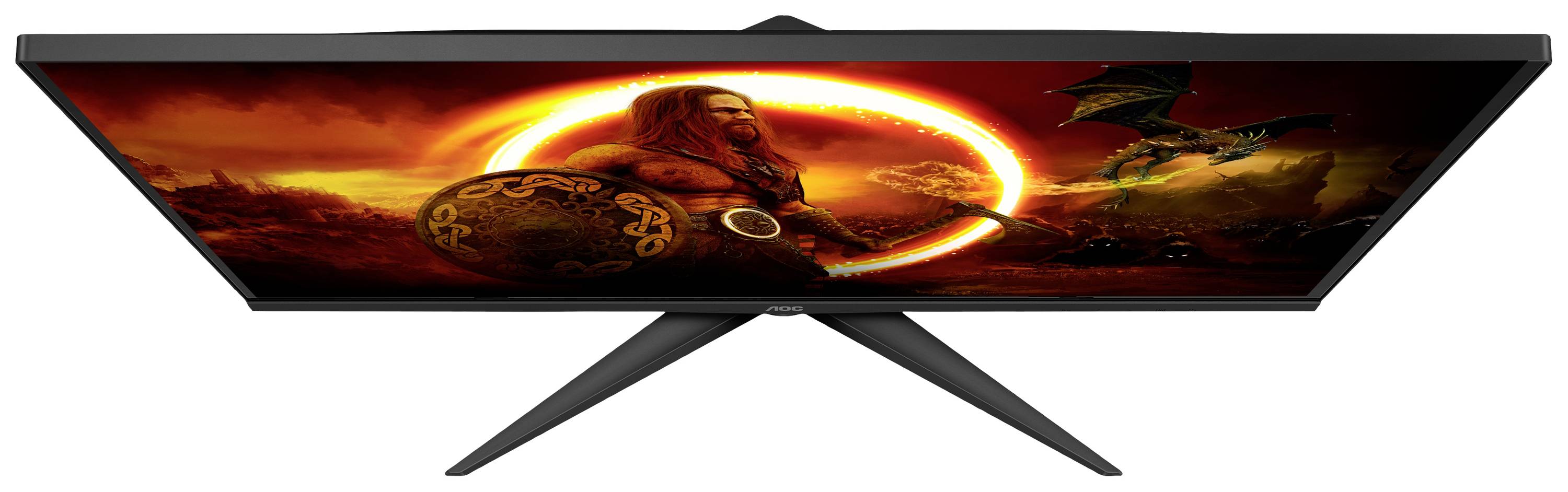 AOC Q27G2E/BK Gaming Monitor EEK F (A - G) 68.6 cm (27 Zoll) 2560 x 1440 Pixel 16:9 1 ms Kopfhörer (3.5 mm Klinke), DisplayPort, HDMI® VA LCD