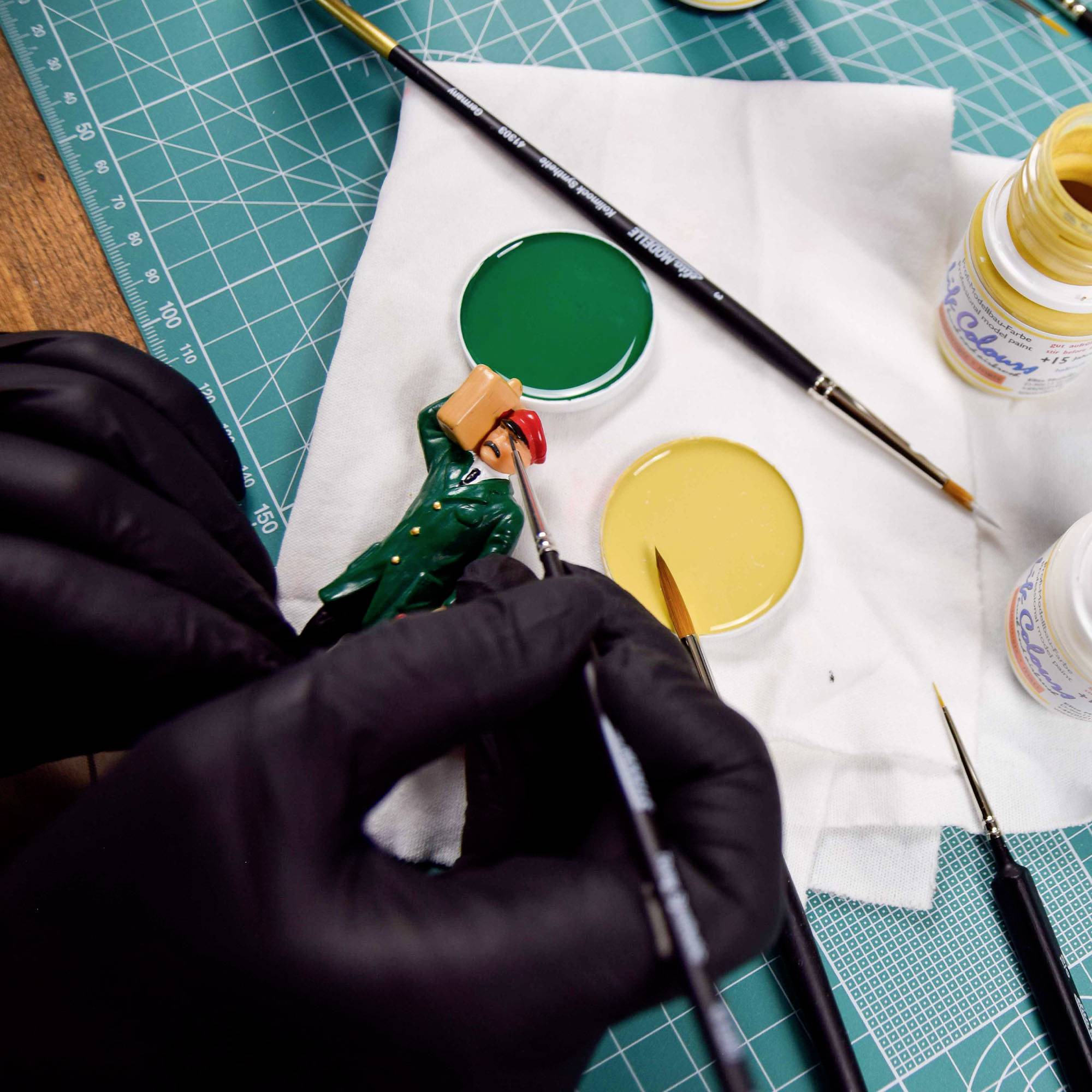 Elita Pinsel-Set Kunsthaar 3teilig