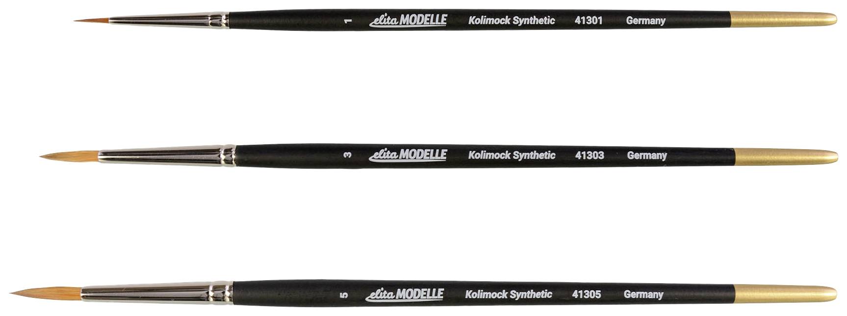 Elita Pinsel-Set Kunsthaar 3teilig