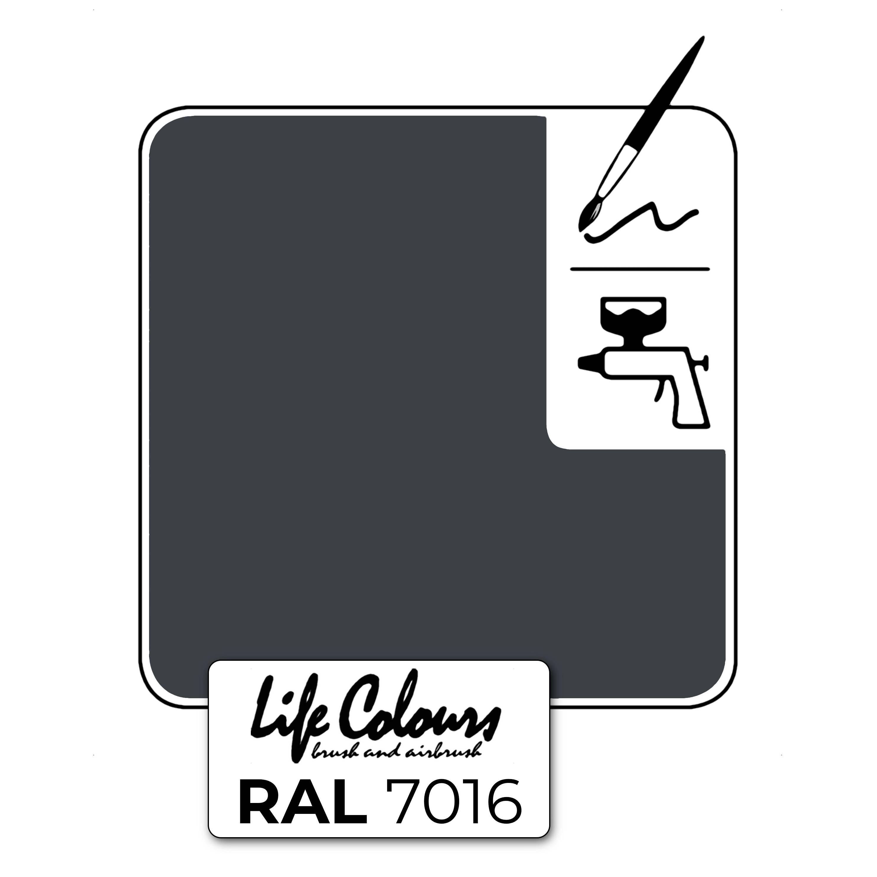 Elita Acryllack Anthrazit-Grau 100ml