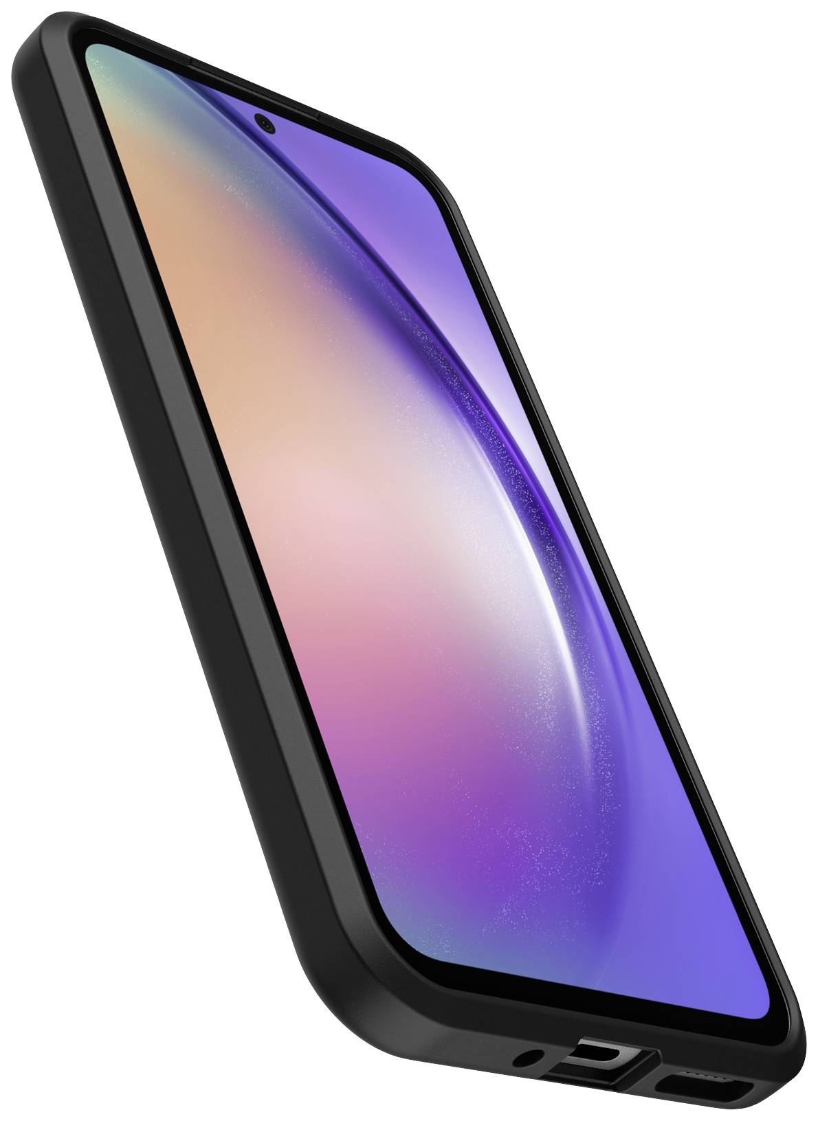 Otterbox React Backcover Samsung Galaxy A54 5G Schwarz Induktives Laden, Stoßfest