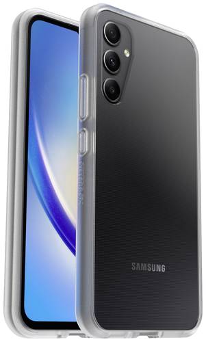 Otterbox React + Trusted Glass Backcover Samsung Galaxy A34 5G Transparent Induktives Laden, Stoßfe