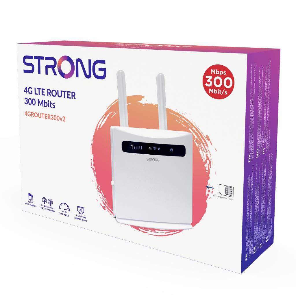 Strong 4G LTE Router 300 WLAN Router 2.4 GHz