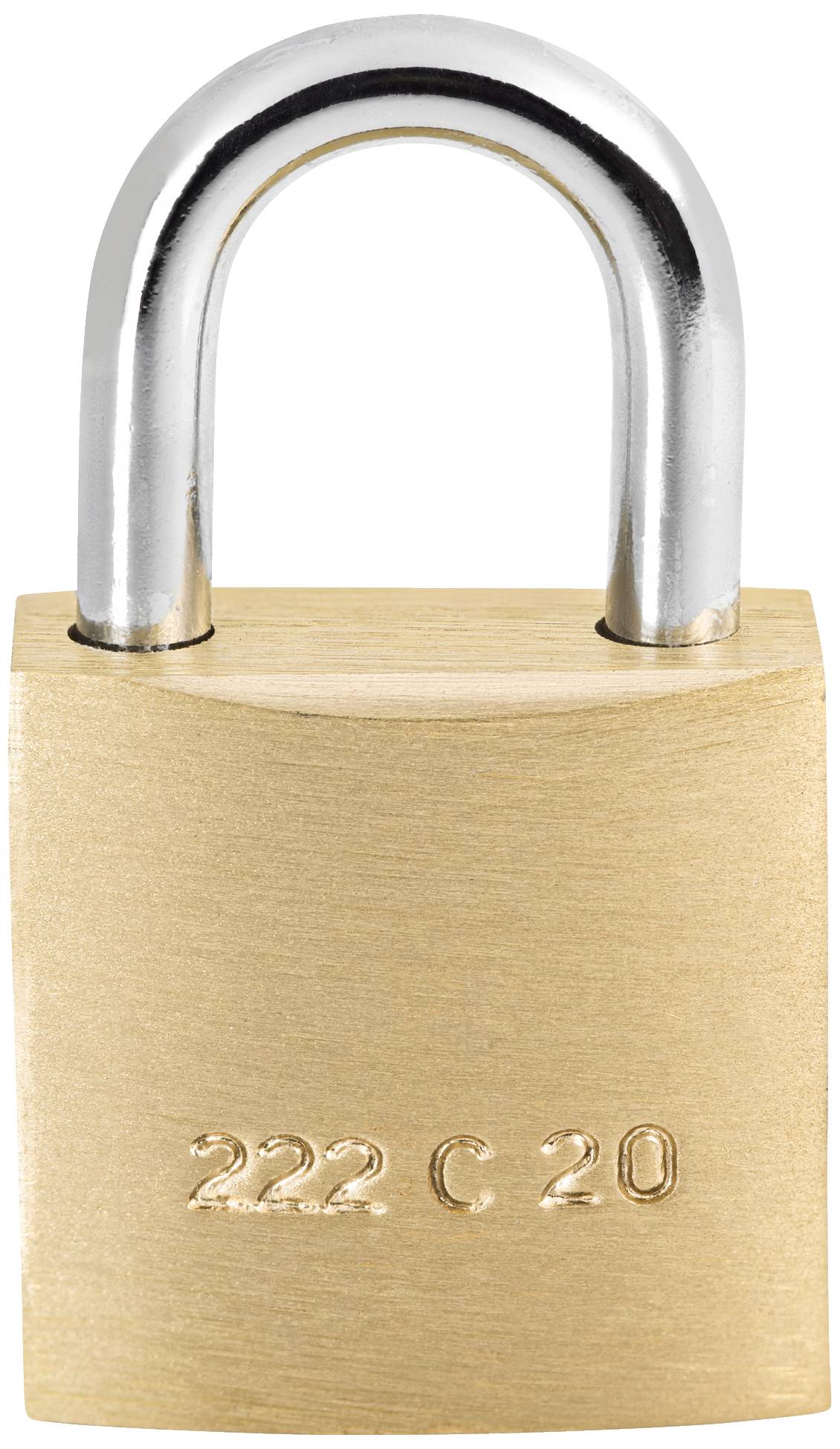 Burg Wächter 2961 Vorhängeschloss 25.00mm verschieden schließend Messing Schlüsselschloss