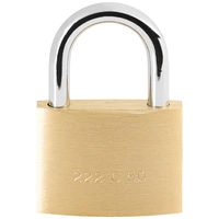 Burg Wächter 33691 Vorhängeschloss 50.00mm verschieden schließend Messing Schlüsselschloss Burg Wächter 33691 Vorhängeschloss 50.00mm verschieden schließend Messing Schlüsselschloss