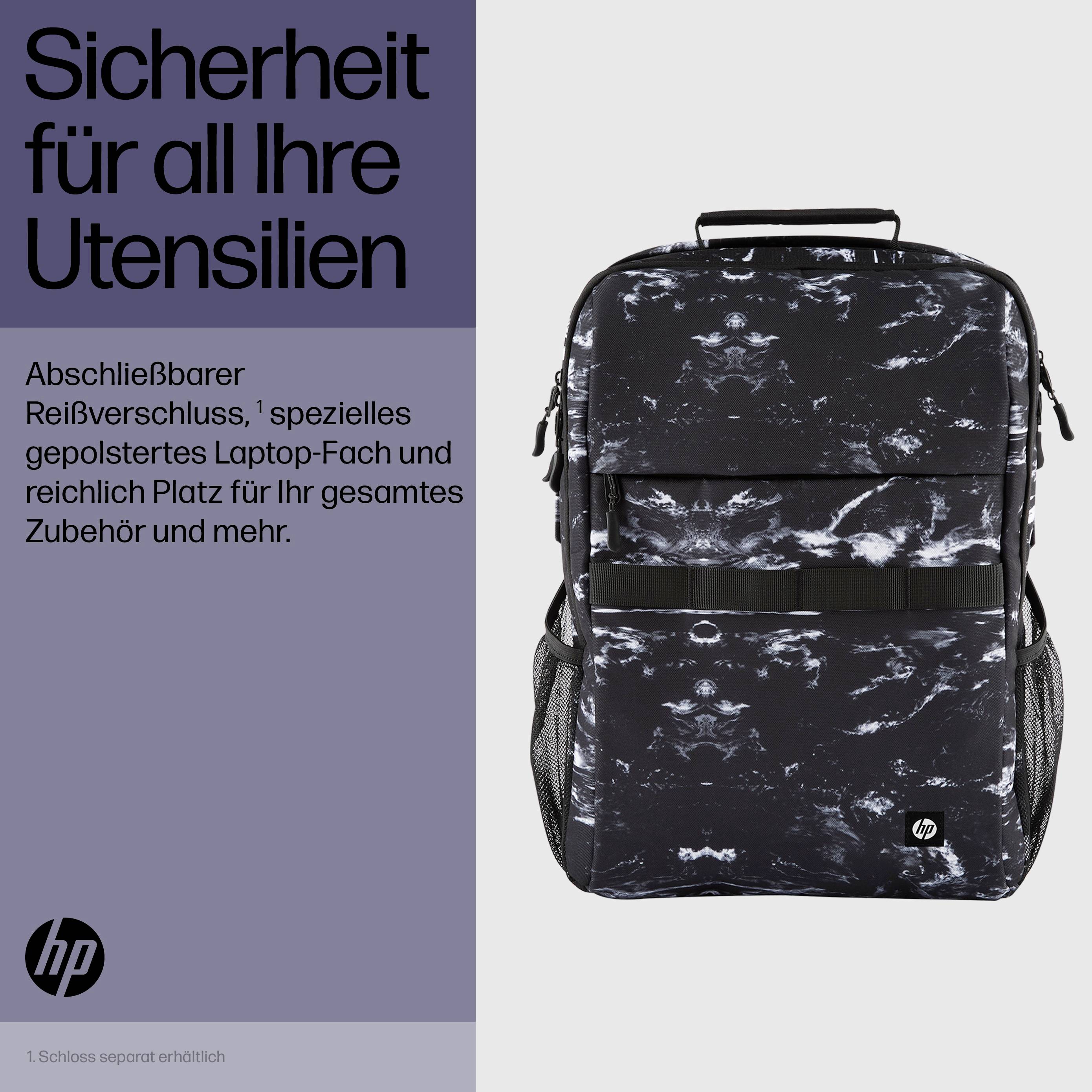 HP Notebook Rucksack Campus XL Passend für maximal: 40,9 cm (16,1") Stone