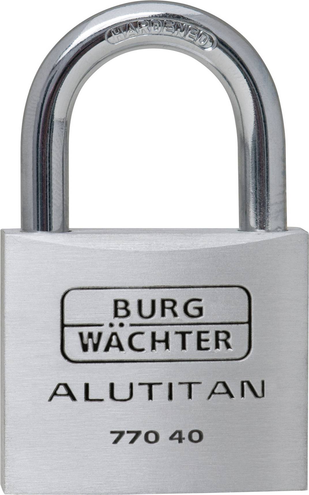 Burg Wächter 36061 Vorhängeschloss 40.00 mm verschieden schließend Aluminium Schlüsselschloss