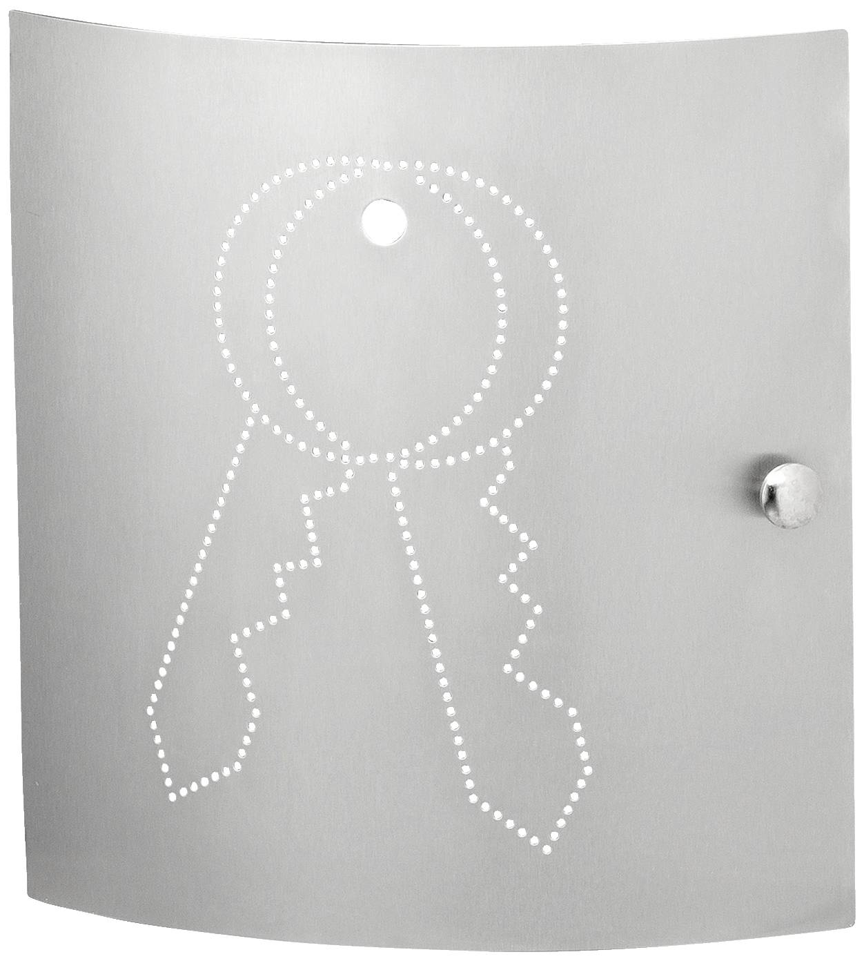 Burg Wächter Schlüsselkasten Como 6401/22 Ni 9410 Anzahl Haken 22 Silber-Schwarz