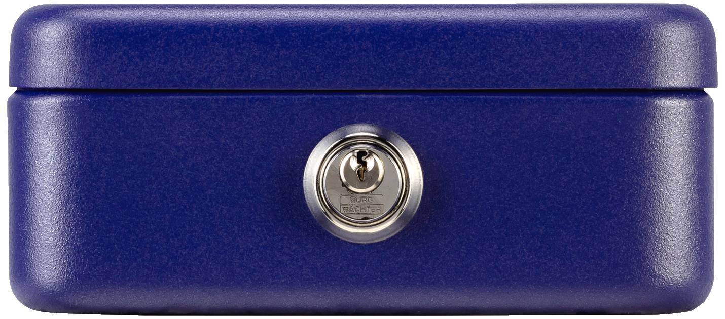 Burg Wächter 23100 Geldkassette (B x H x T) 165 x 75 x 130 mm Blau