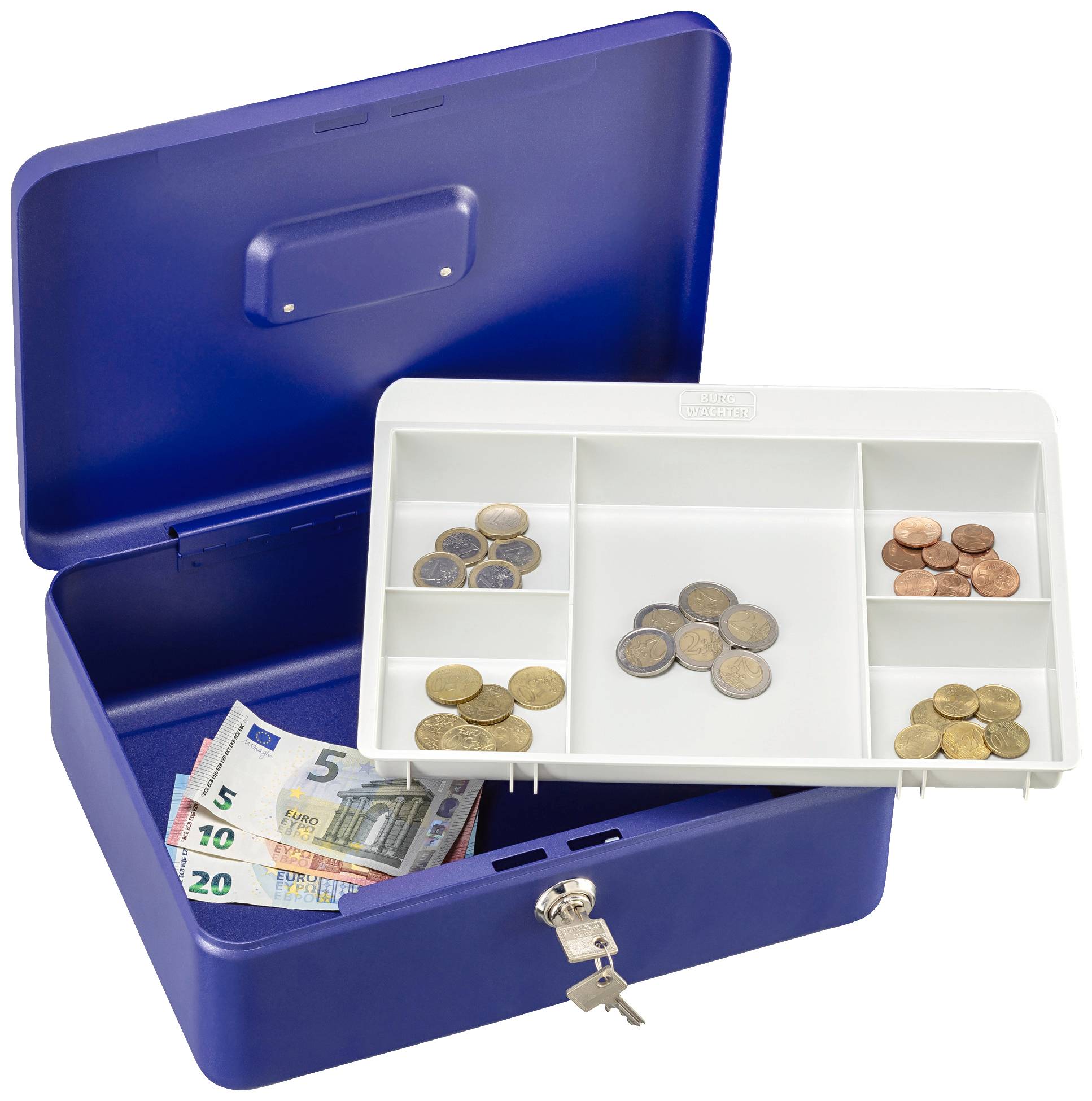 Burg Wächter 23160 Geldkassette (B x H x T) 310 x 110 x 235mm Blau