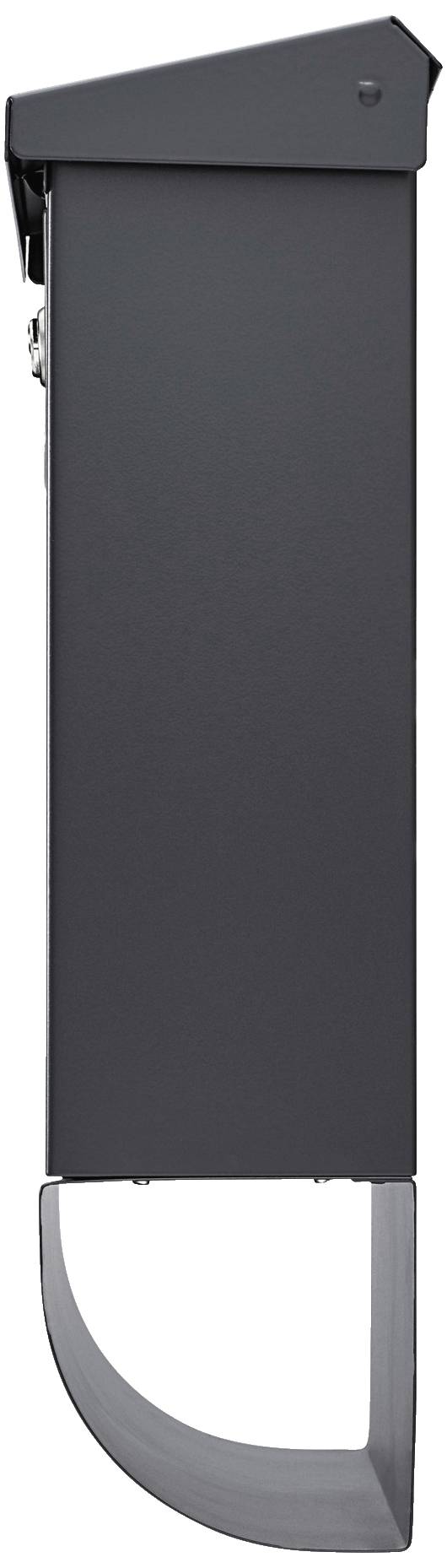 Burg Wächter 38215 SET VARIO 86720 ANT (EC) Briefkasten Stahl Anthrazit Schlüsselschloss