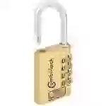 Burg Wächter 2261 Vorhängeschloss 40.00mm Messing Zahlenschloss Burg Wächter 2261 Vorhängeschloss 40.00mm Messing Zahlenschloss