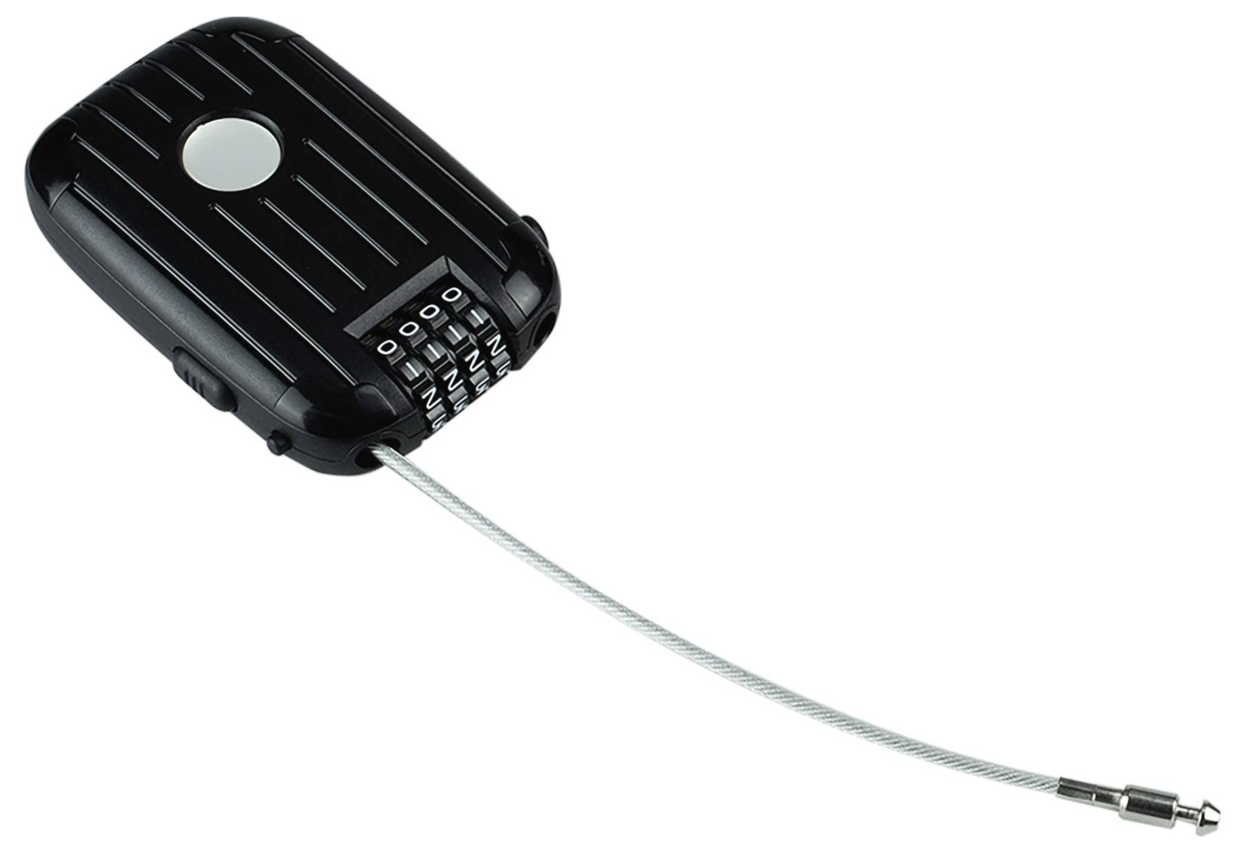 Burg Wächter Snap+Lock 715/135 SB Kabelschloss Schwarz Zahlenschloss