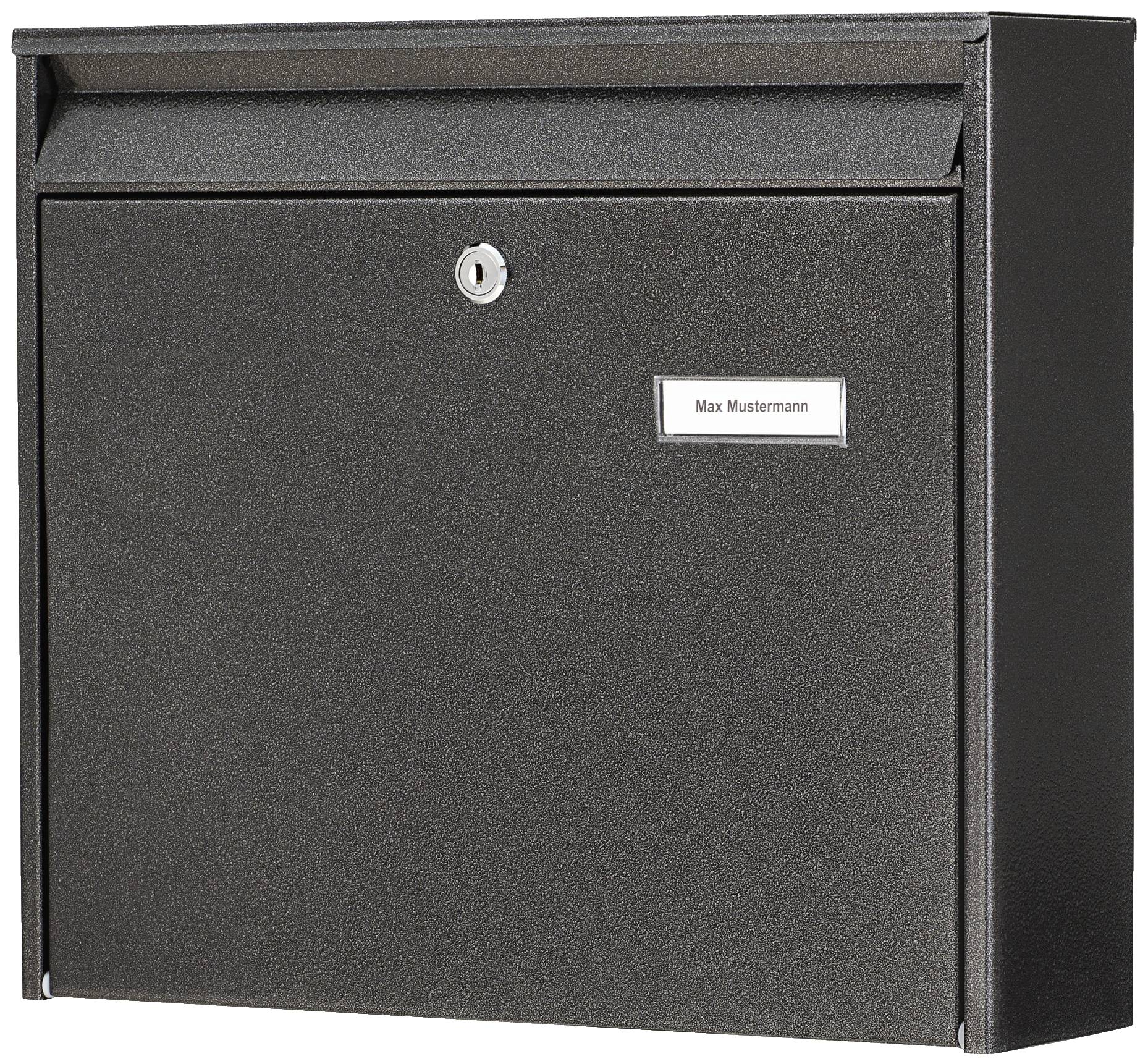 Burg Wächter 61110 MAIL 5877 E Briefkasten Stahl Eisen Schlüsselschloss