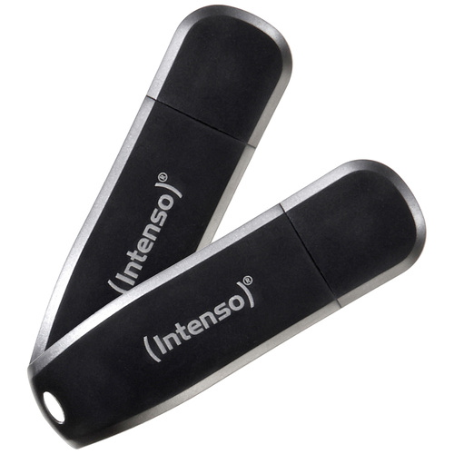 Intenso Speed Line USB-Stick 64 GB Schwarz 3533494 USB 3.2 Gen 1 (USB 3.0)