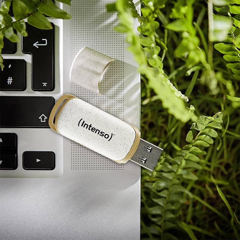 Intenso Green Line USB-Stick 32GB Beige, Braun 3540480 USB-A (USB 3.2 Gen 1)