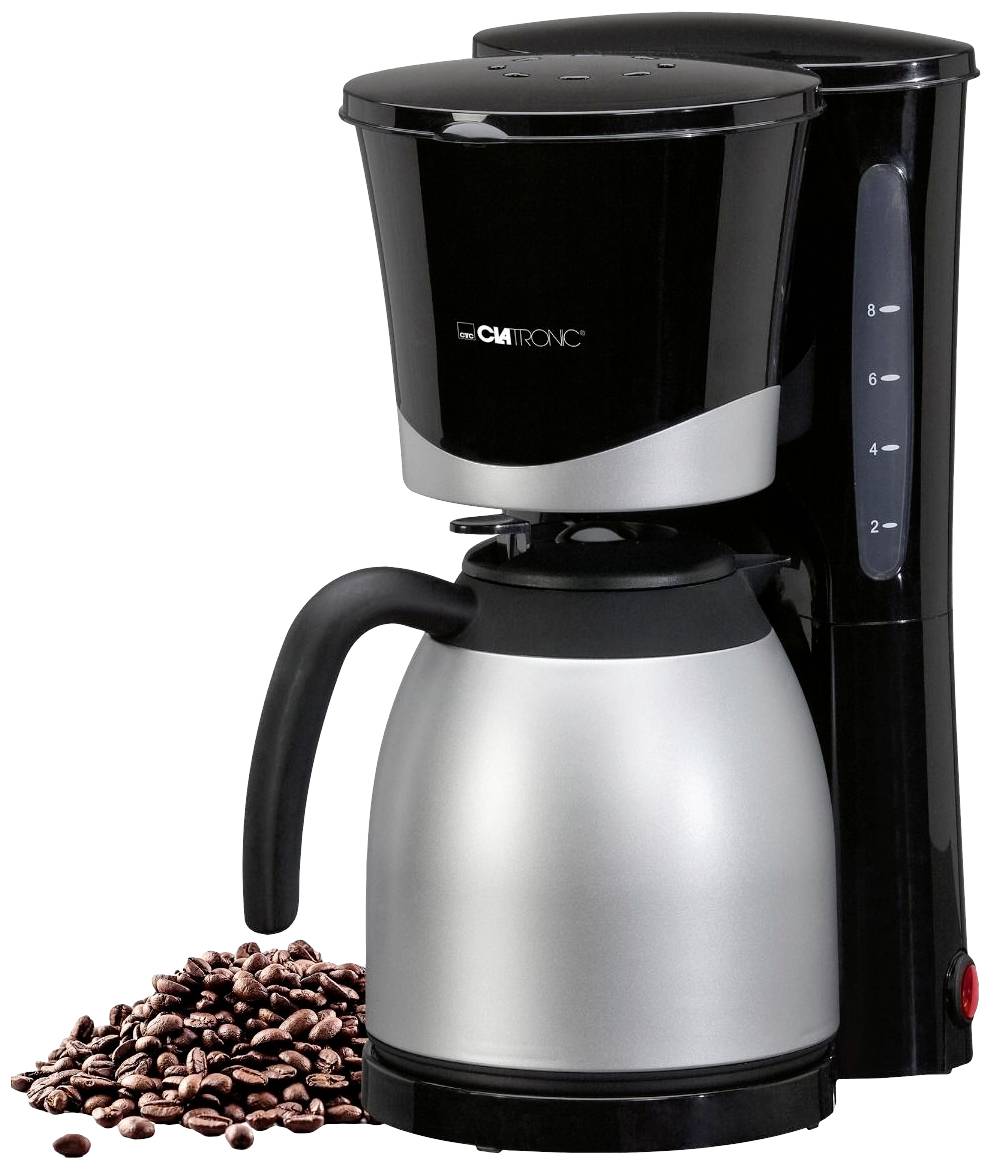 Clatronic KA 3327 schwarz Kaffeemaschine Fassungsvermögen Tassen=10