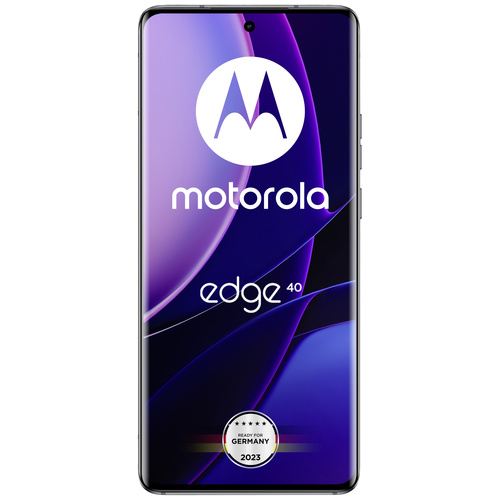 Smartphone 5G Motorola edge40 256 GB 16.6 cm noir 6.55 pouces Android™ 13 double SIM