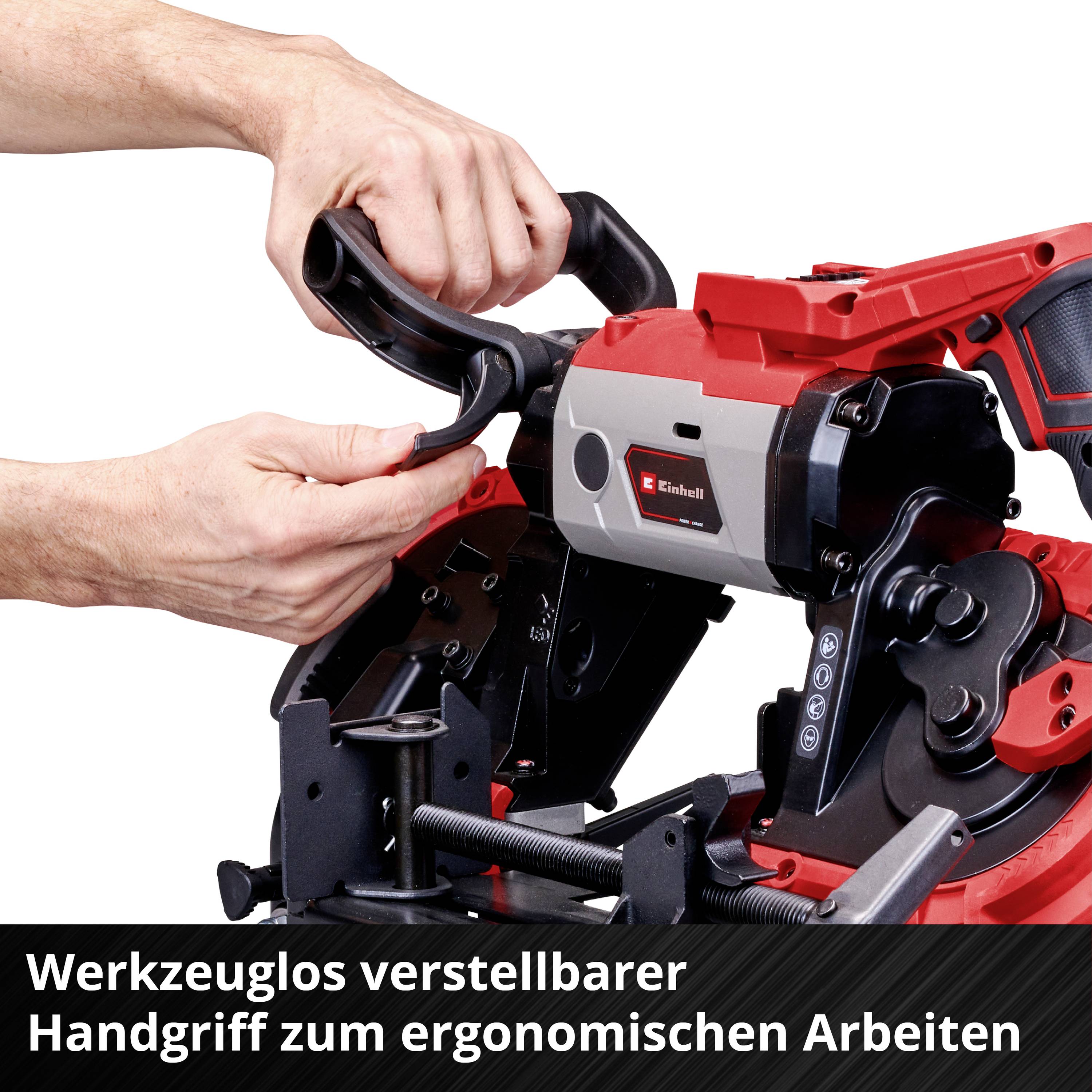 Einhell Akku-Bandsäge TE-MB 18/127 U Li-Solo Power X-Change Schnitttiefe (max.) 115mm 18V Sägeblatt-Länge 1141mm