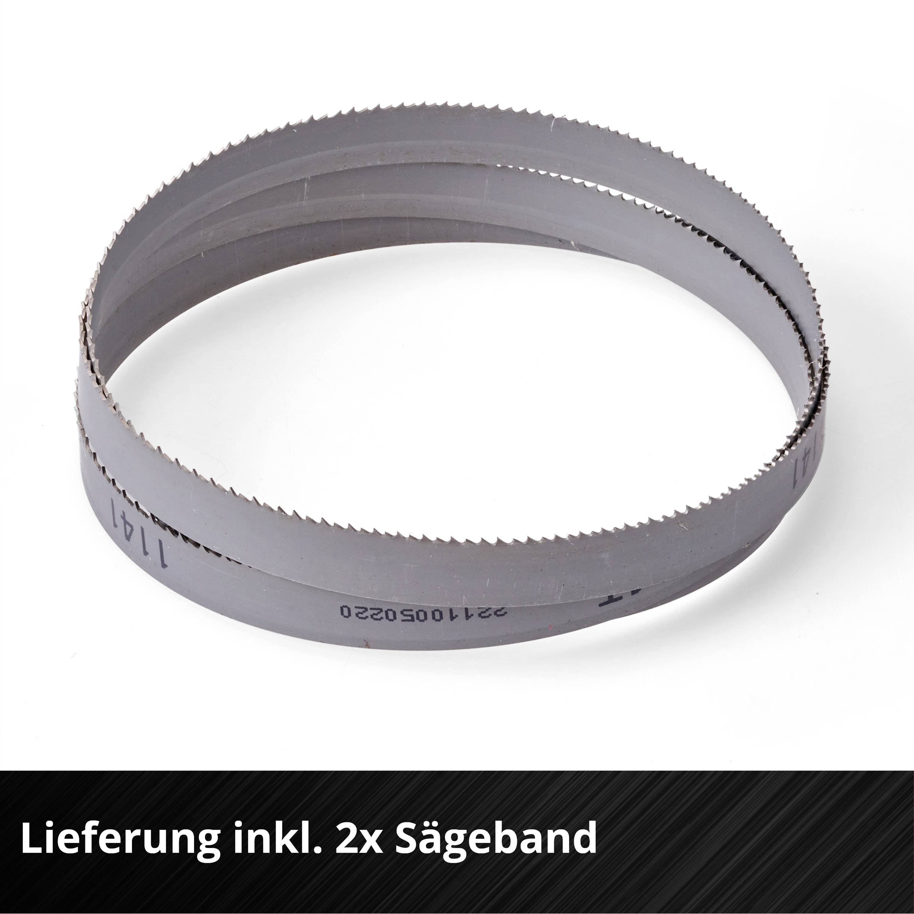 Einhell Akku-Bandsäge TE-MB 18/127 U Li-Solo Power X-Change Schnitttiefe (max.) 115mm 18V Sägeblatt-Länge 1141mm