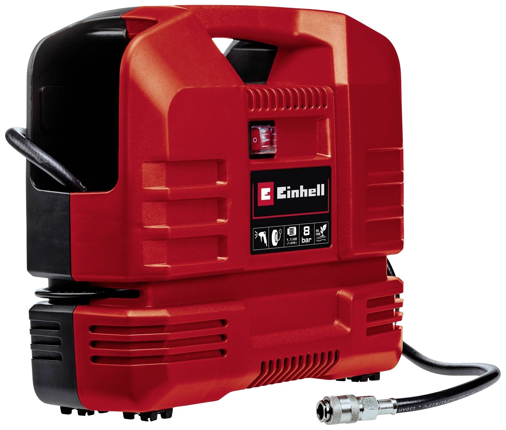 Einhell 4020660 Kompressor TC-AC 190 OF Set 8 bar 1 Zylinder