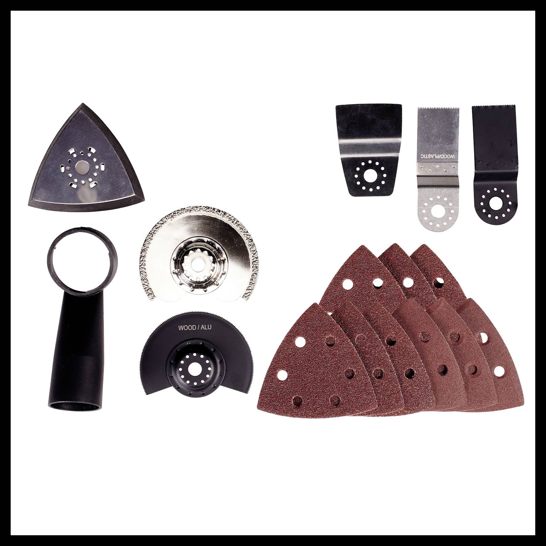 Einhell TE-MG 350 EQ 4465155 Multifunktionswerkzeug mit Zubehör, inkl. Koffer 350W