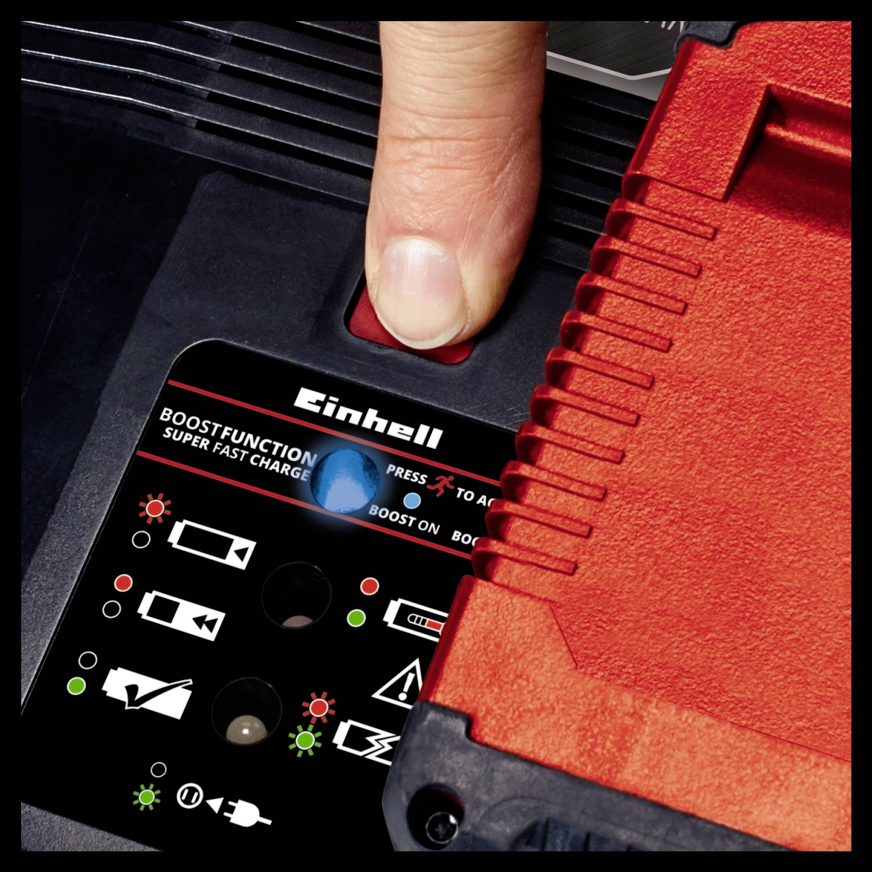 Einhell 4512143 18V 4-6Ah & 6A Boostcharger PXC Power X-Change PLUS Werkzeug-Akku und Ladegerät 18V 6Ah Li-Ion